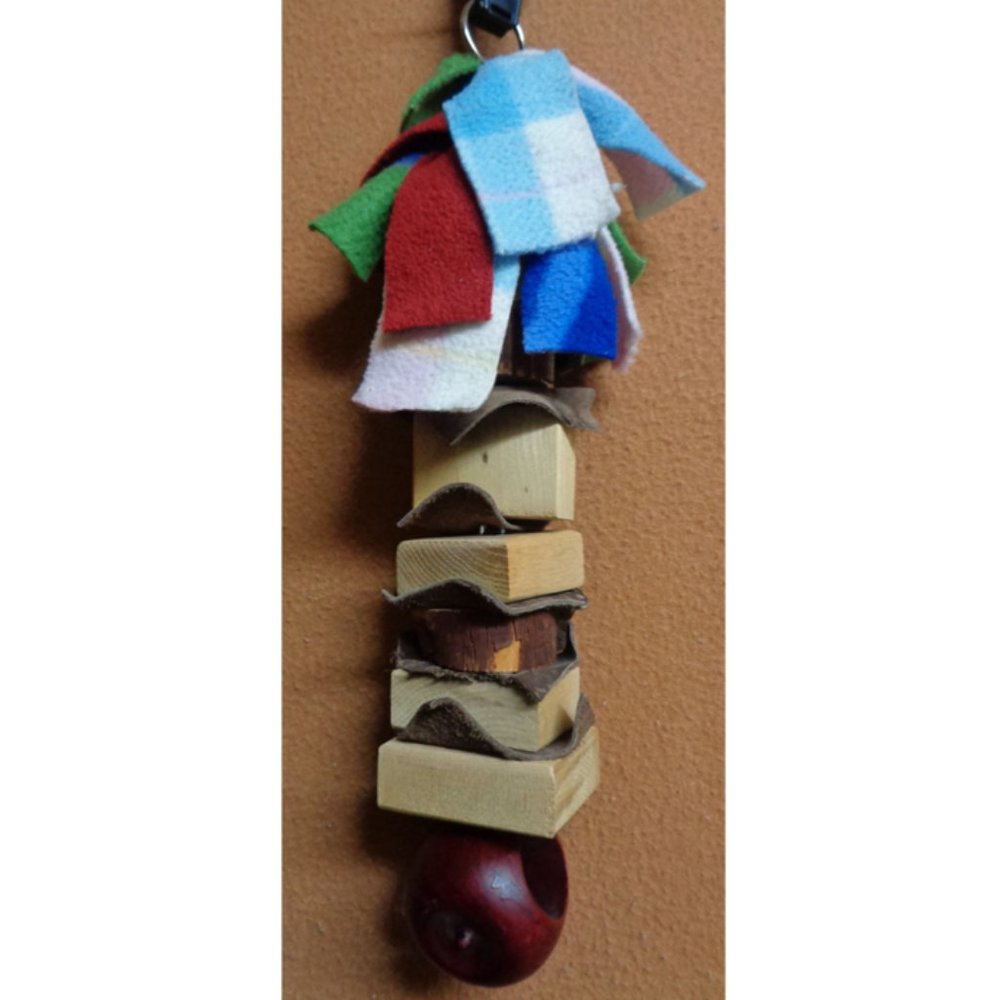 Homemade Large Bird Chew Toy